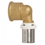 Raccord coudé femelle à sertir multicouche 20/27 - Ø26-3/4” - 30361-26-20 - Fixoconnect - Ayor