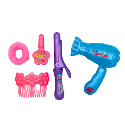 SET DE COIFFURE 5 PIECES 2 MODELES ASSORTIS