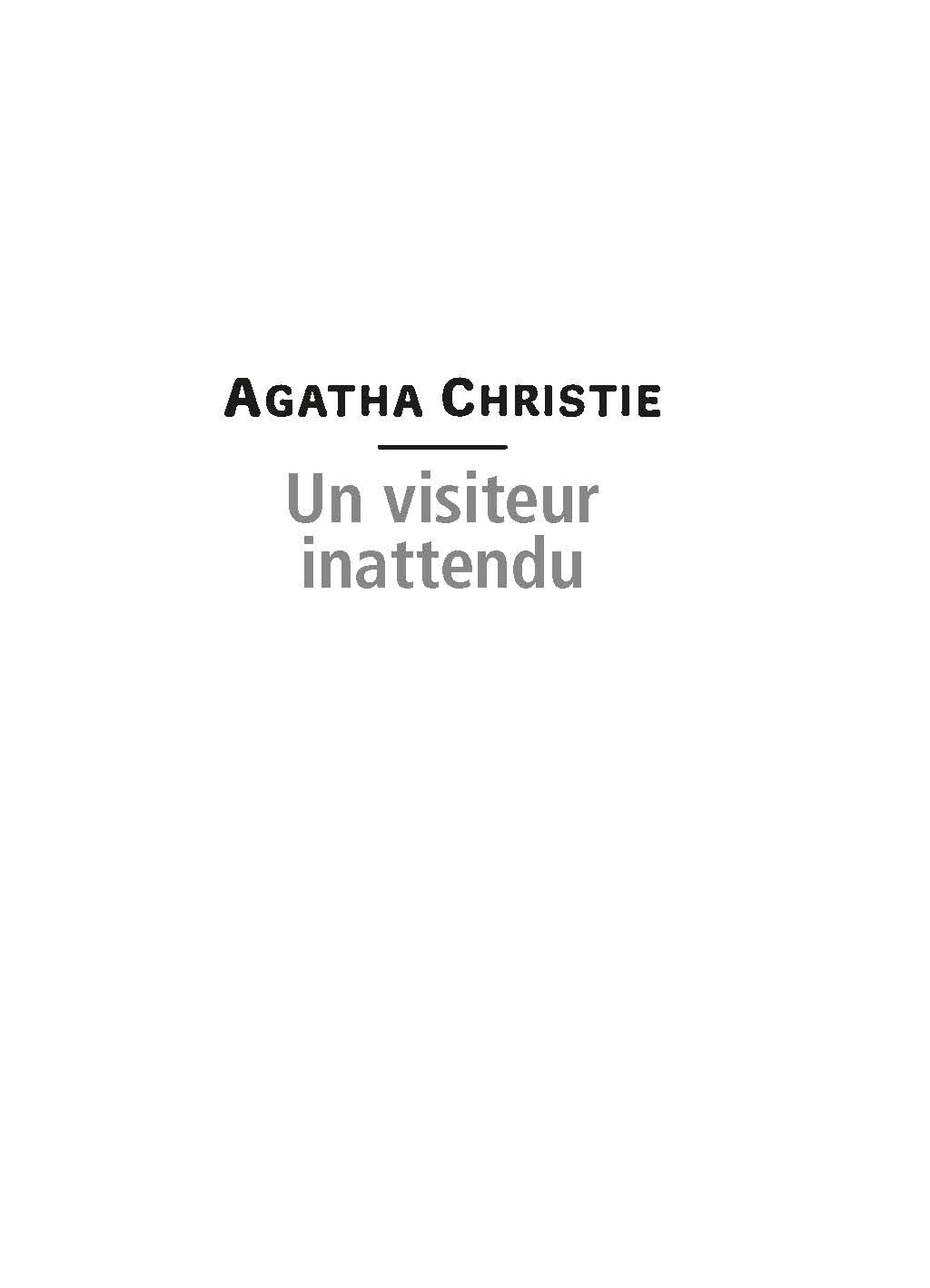 Un visiteur inattendu - Classiques & Contemporains