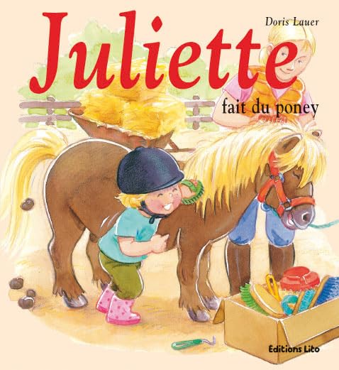 Mini Juliette fait du poney