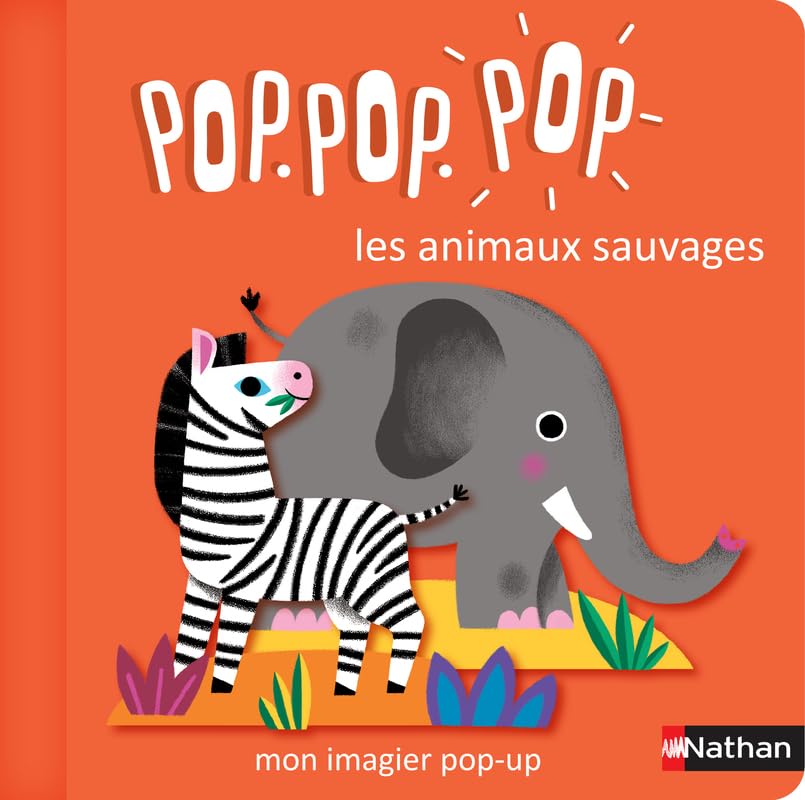 Pop.pop.pop - L'imagier pop-up des animaux sauvages - dès 1 an