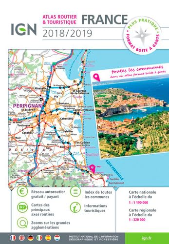 ATLAS ROUTIER TOURISTIQUE FRANCE