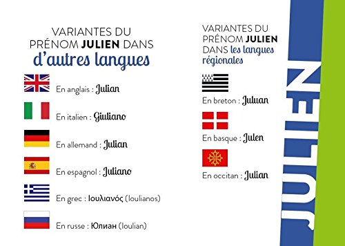 15 Le Livre de mon prénom - Julien