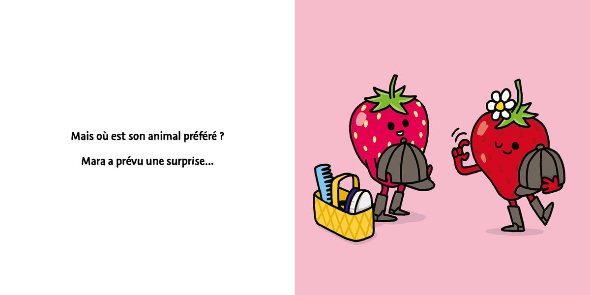 BIDULES CHOUETTES - CHARLOTTE LA FRAISE VA A LA FERME
