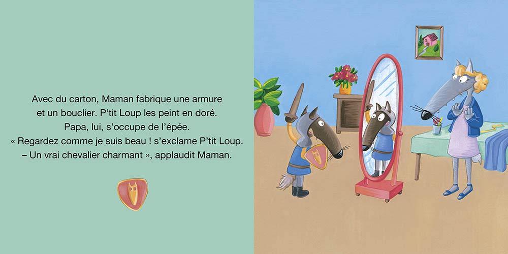 P'tit Loup : P'tit Loup se déguise
