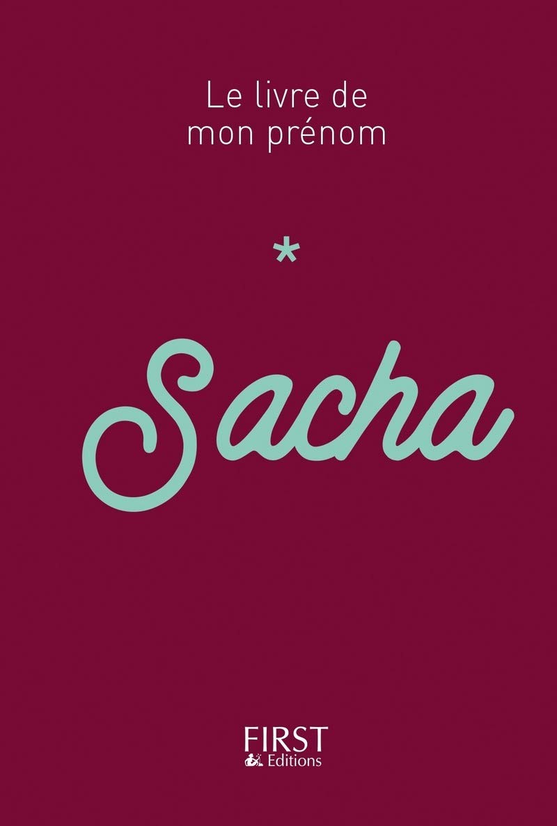 Le livre de mon prénom - Sacha 51