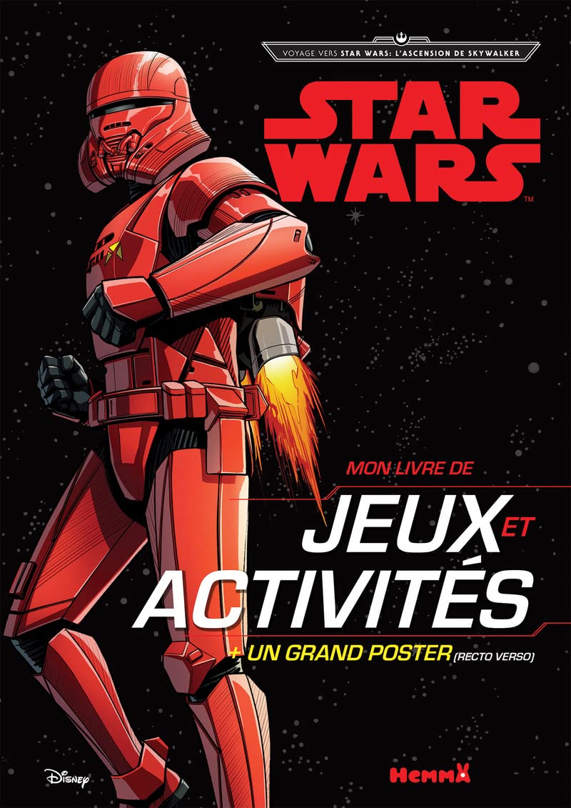 Disney Star Wars Voyage vers l'Ep IX - Mon livre de jeux et activités + un grand poster