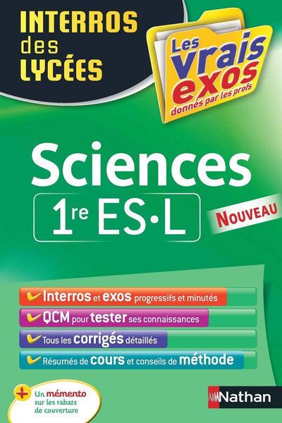Interros des Lycées Sciences 1re ES.L
