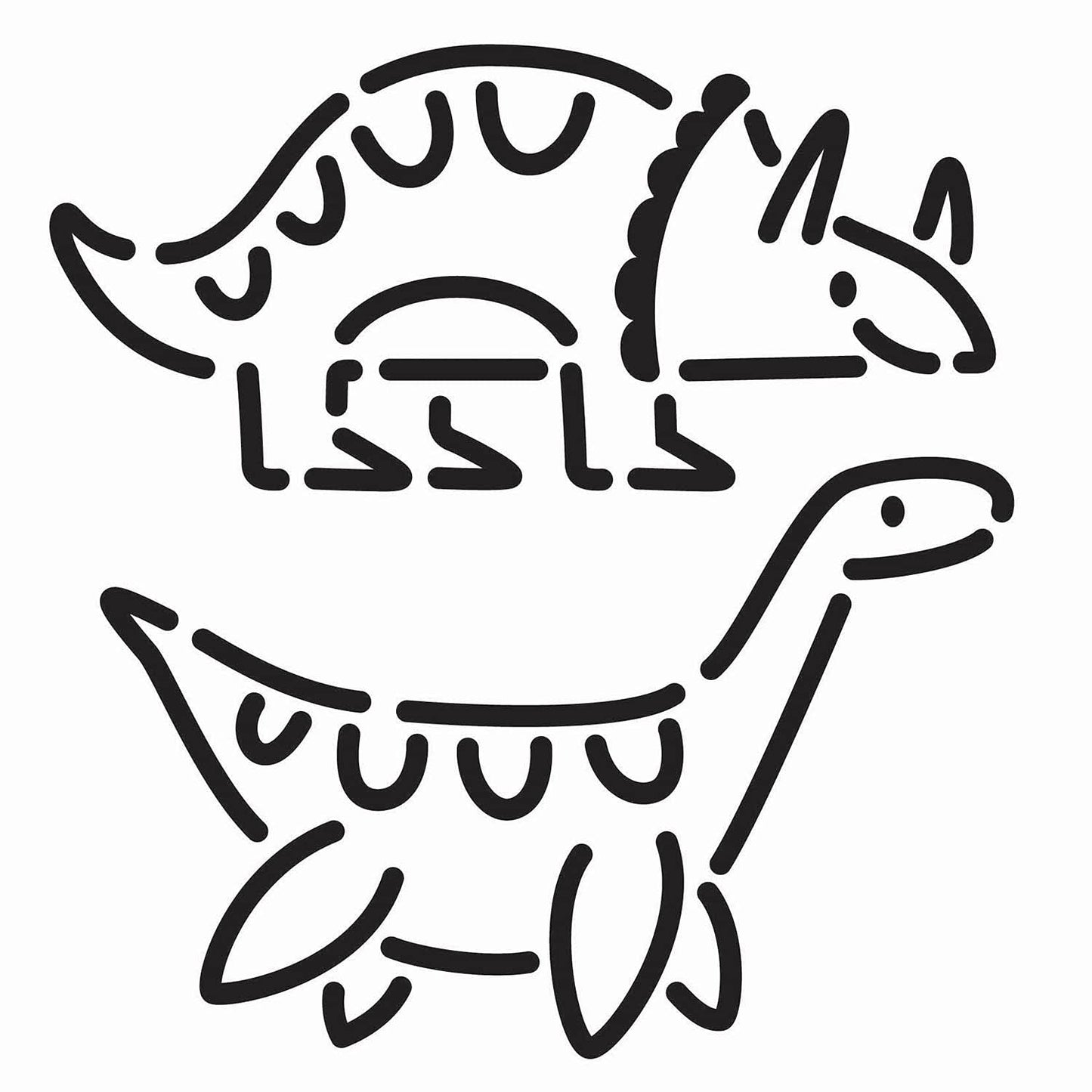 CREATIONS COLOREES - DINOSAURES