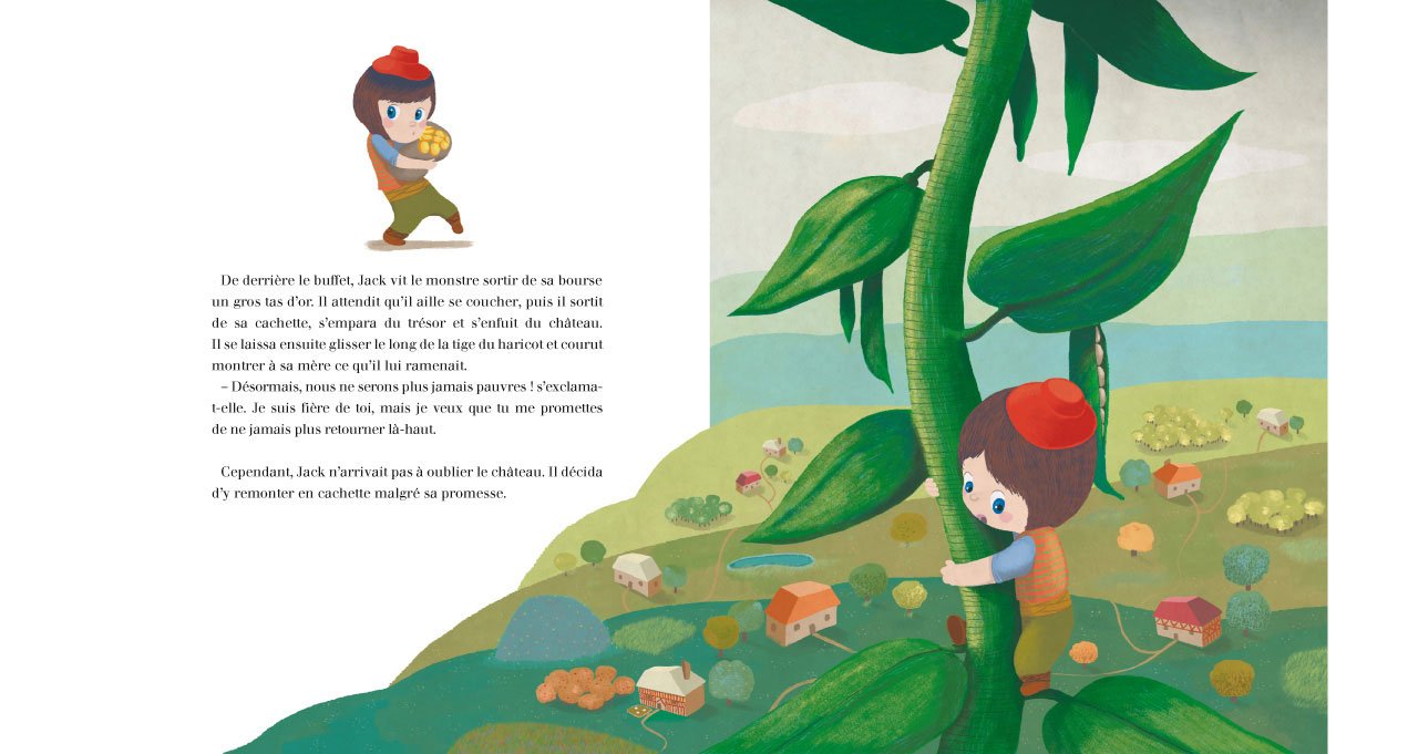 Minicontes classiques : Jack et le haricot magique
