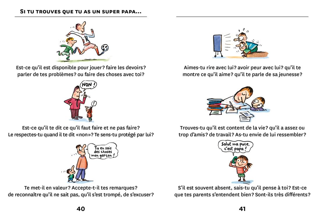 Max va à la pêche avec son père