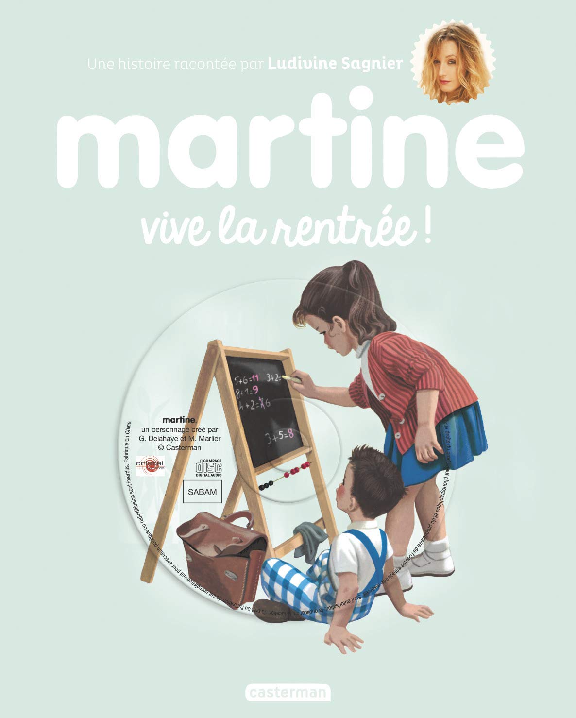 Martine, vive la rentrée !: édition 2018, avec CD ! (Livres CD) (French Edition)