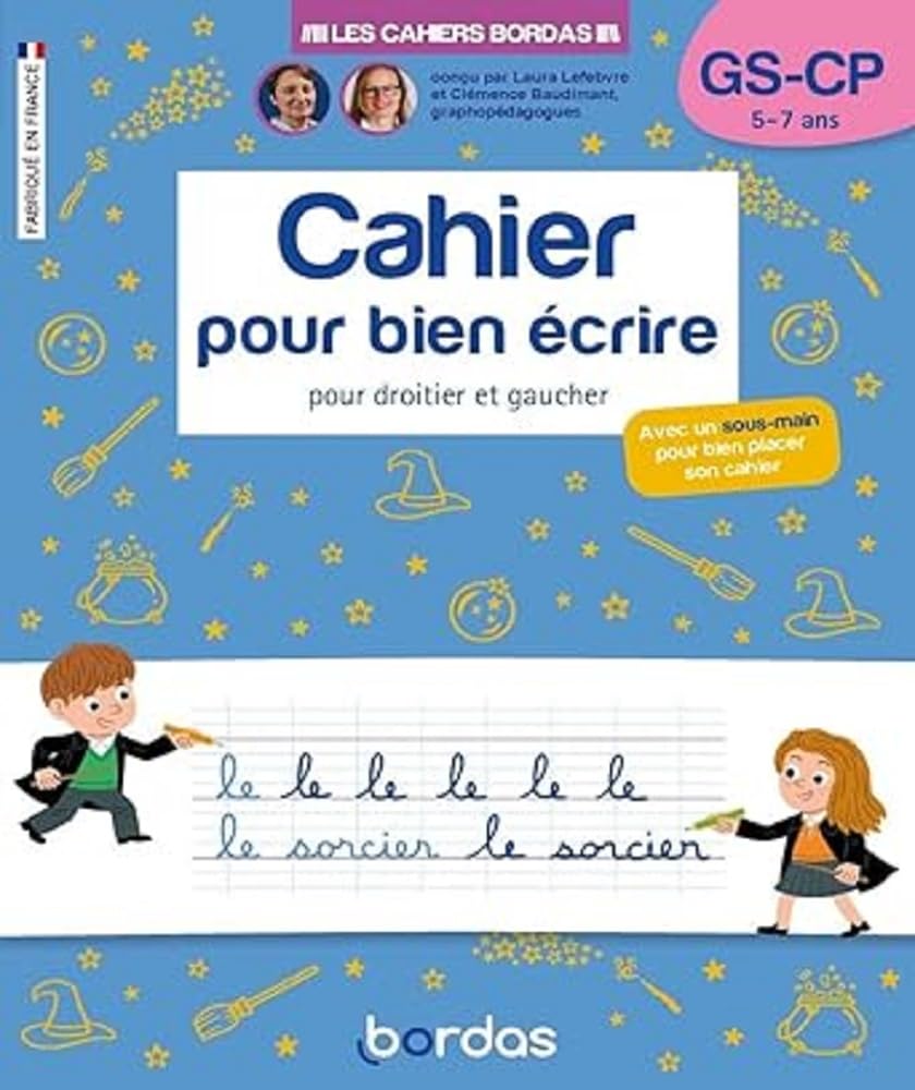 Cahier pour bien écrire - GS/CP