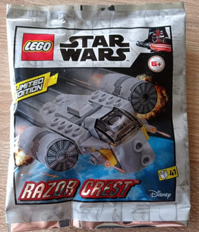 Lego Star Wars 912284 Lot de feuilles d'aluminium Motif blason du rasoir