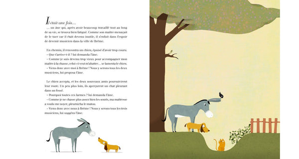 Minicontes classiques : Les musiciens de Brême