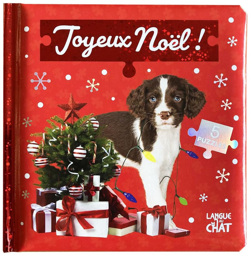 Bébé touche-à-tout - Mon livre puzzle - Joyeux Noël ! - Imagier - Dès 18 mois