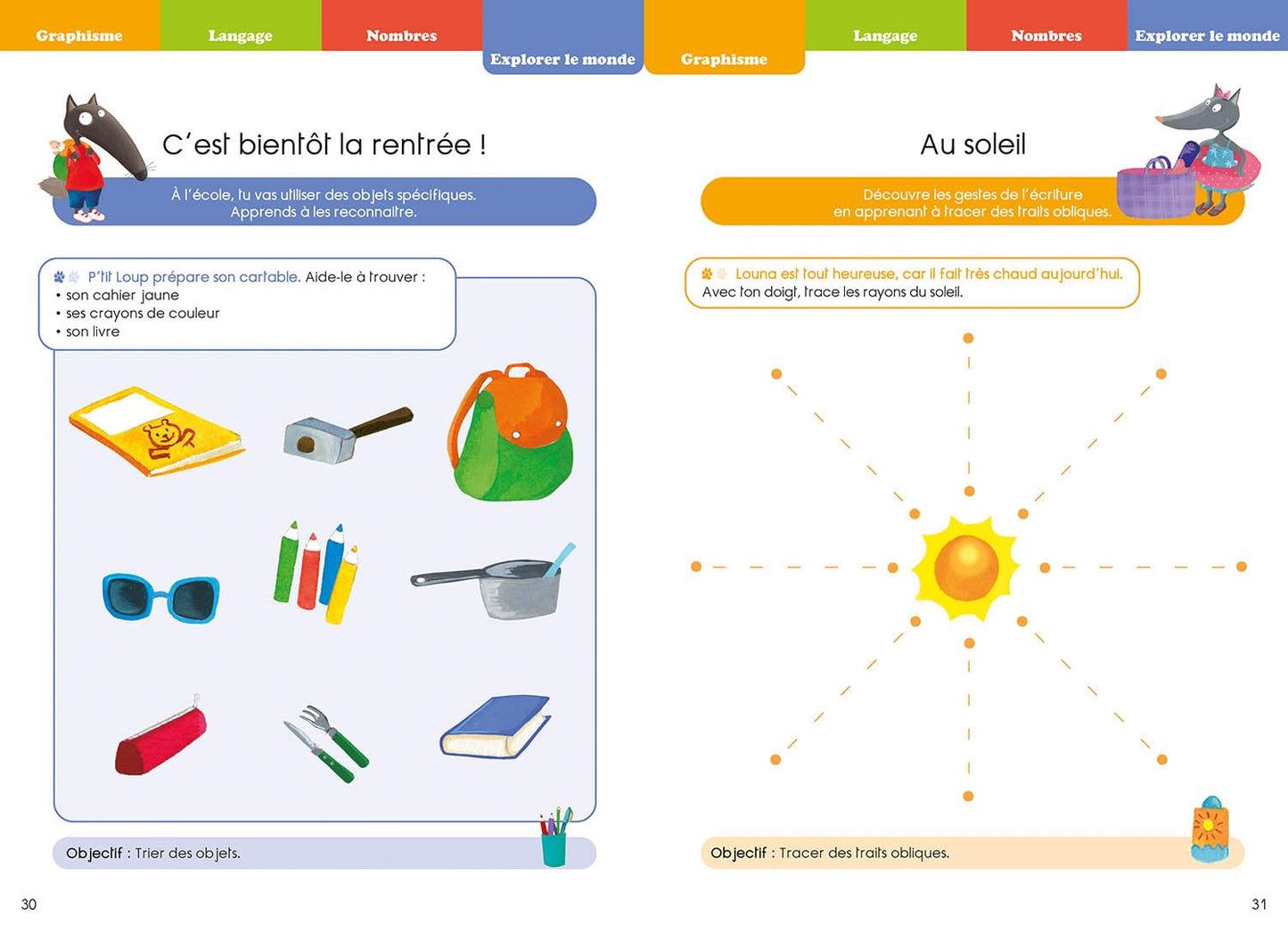 P'TIT LOUP - MON PREMIER CAHIER DE VACANCES - 2022