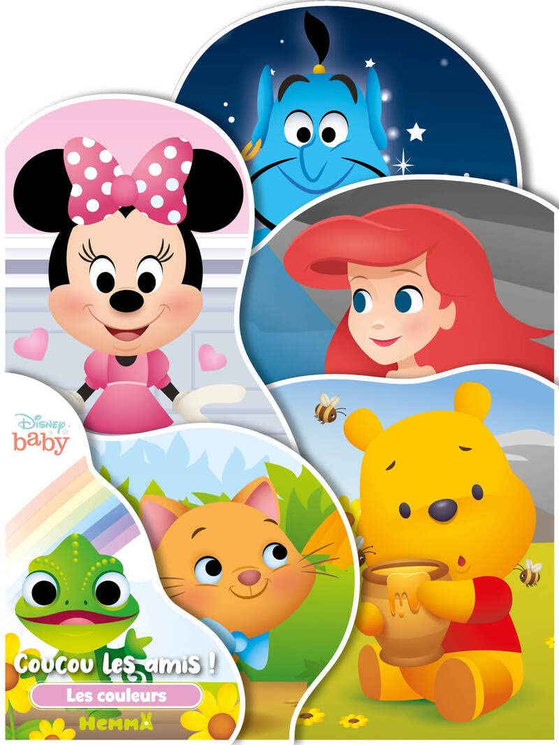 Disney Baby - Coucou les amis ! - Les couleurs - Livre d'éveil - Dès 1 an