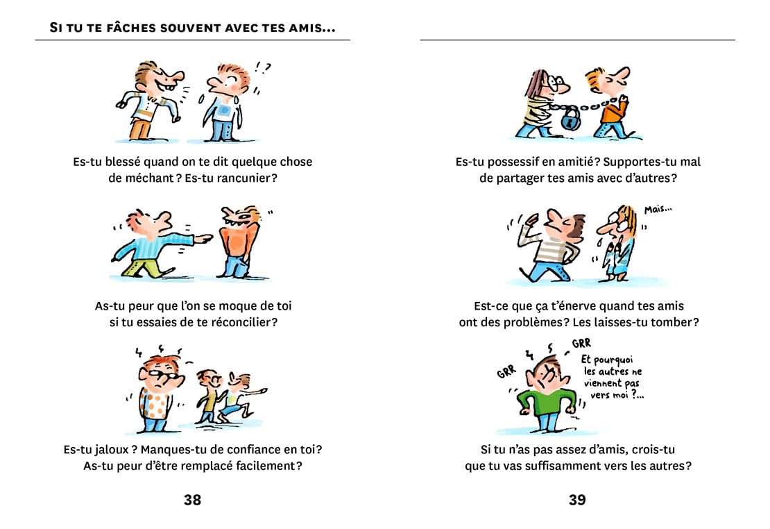 Lili est fâchée avec sa copine