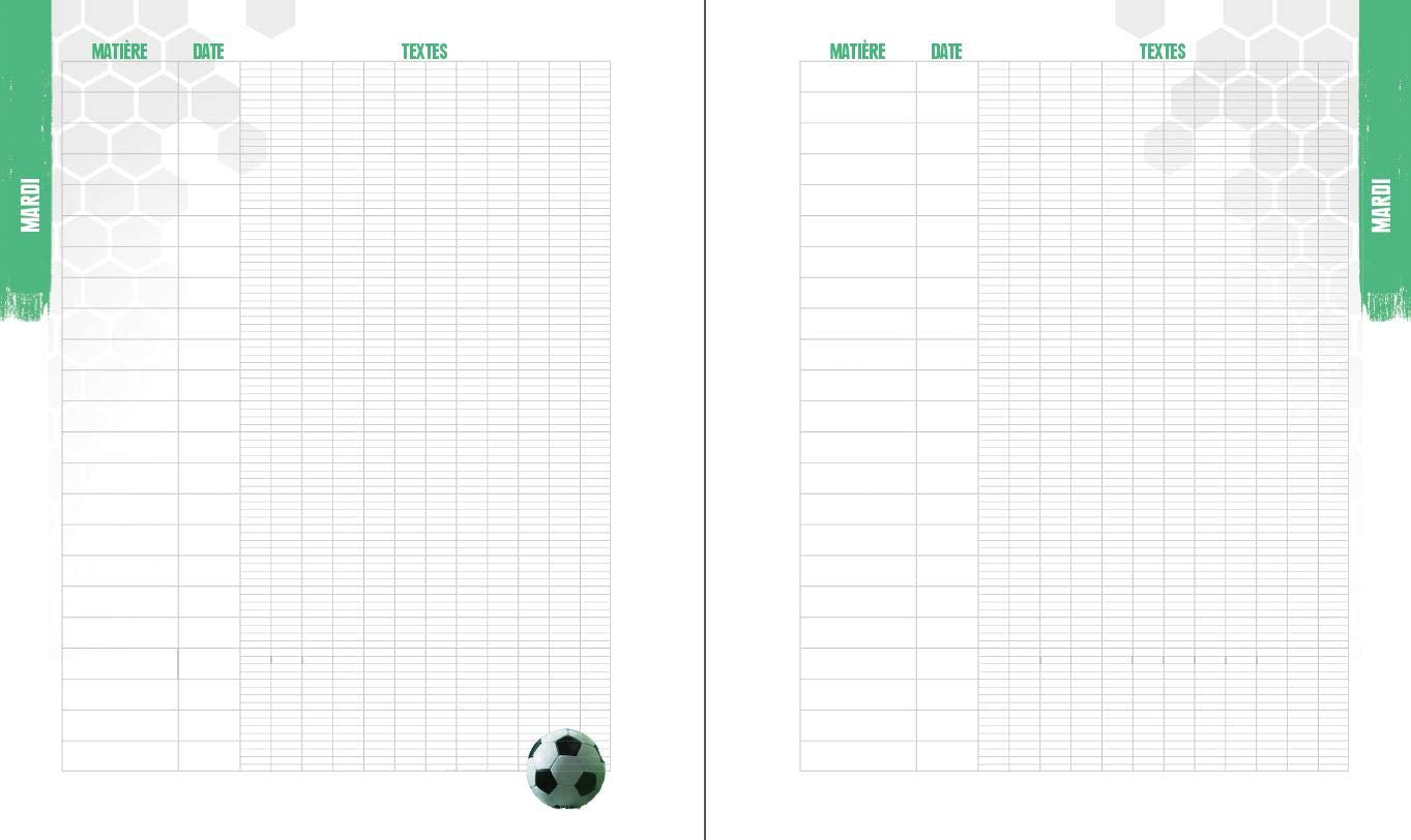 Agenda de textes Football