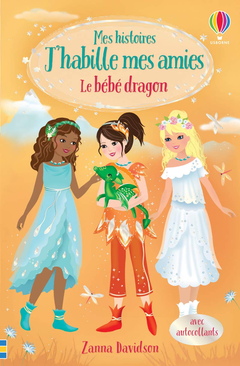 Le bébé dragon - Mes histoires J'habille mes amies N4 (4)