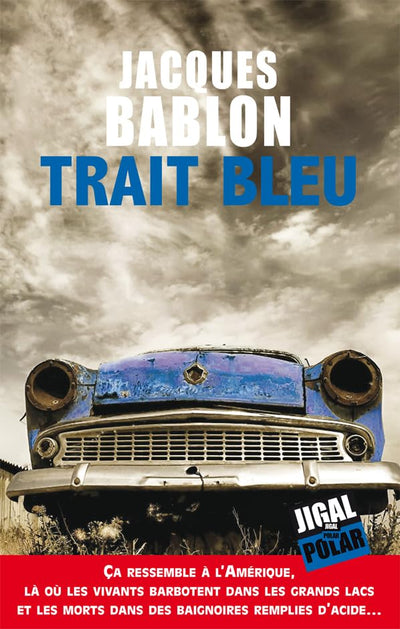 Trait bleu
