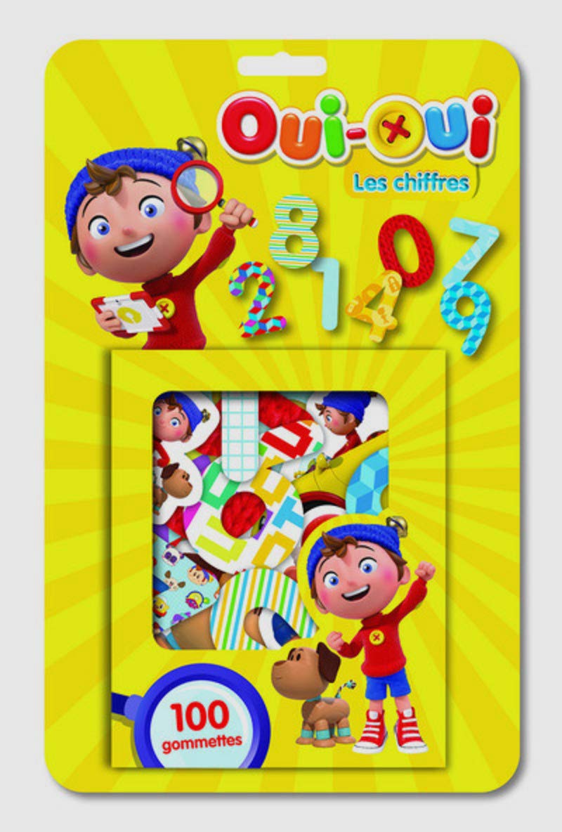 Oui-Oui Les chiffres - 100 gommettes