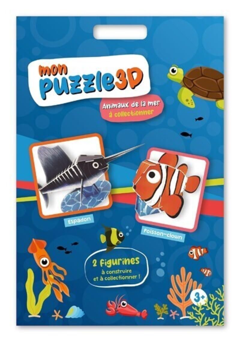 Animaux de la Mer - Puzzle 3D - Volume 01