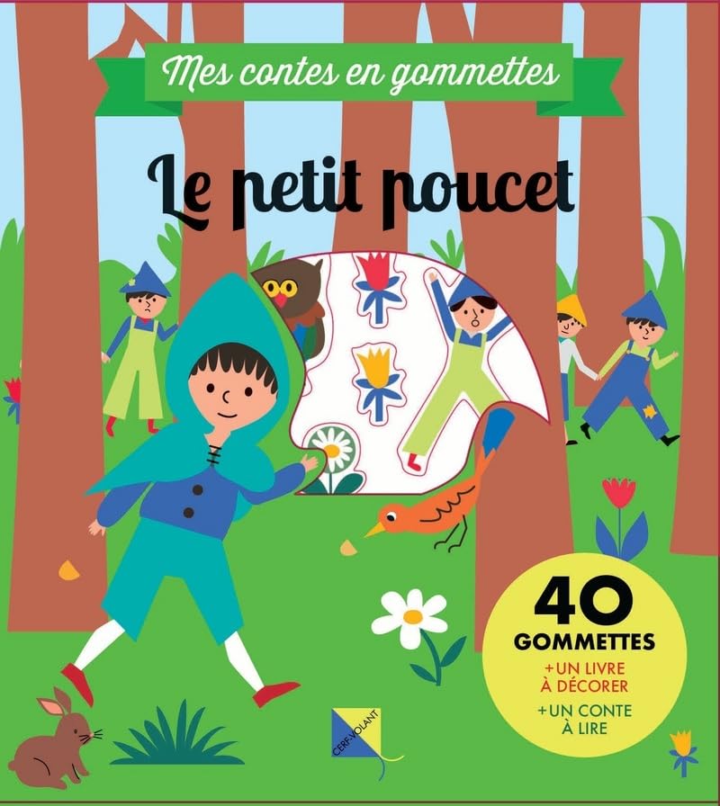 Le petit poucet - Mes contes en gommettes