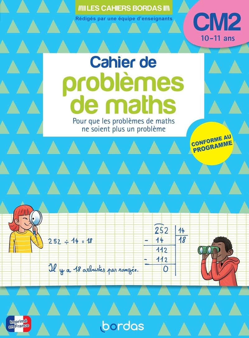 Cahier de problèmes de maths CM2