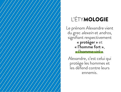17 Le Livre de mon prénom - Alexandre