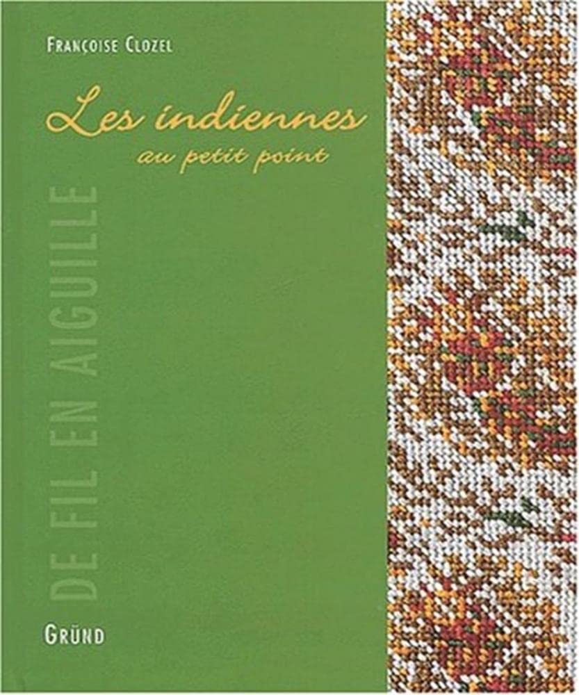 Les Indiennes au point de croix