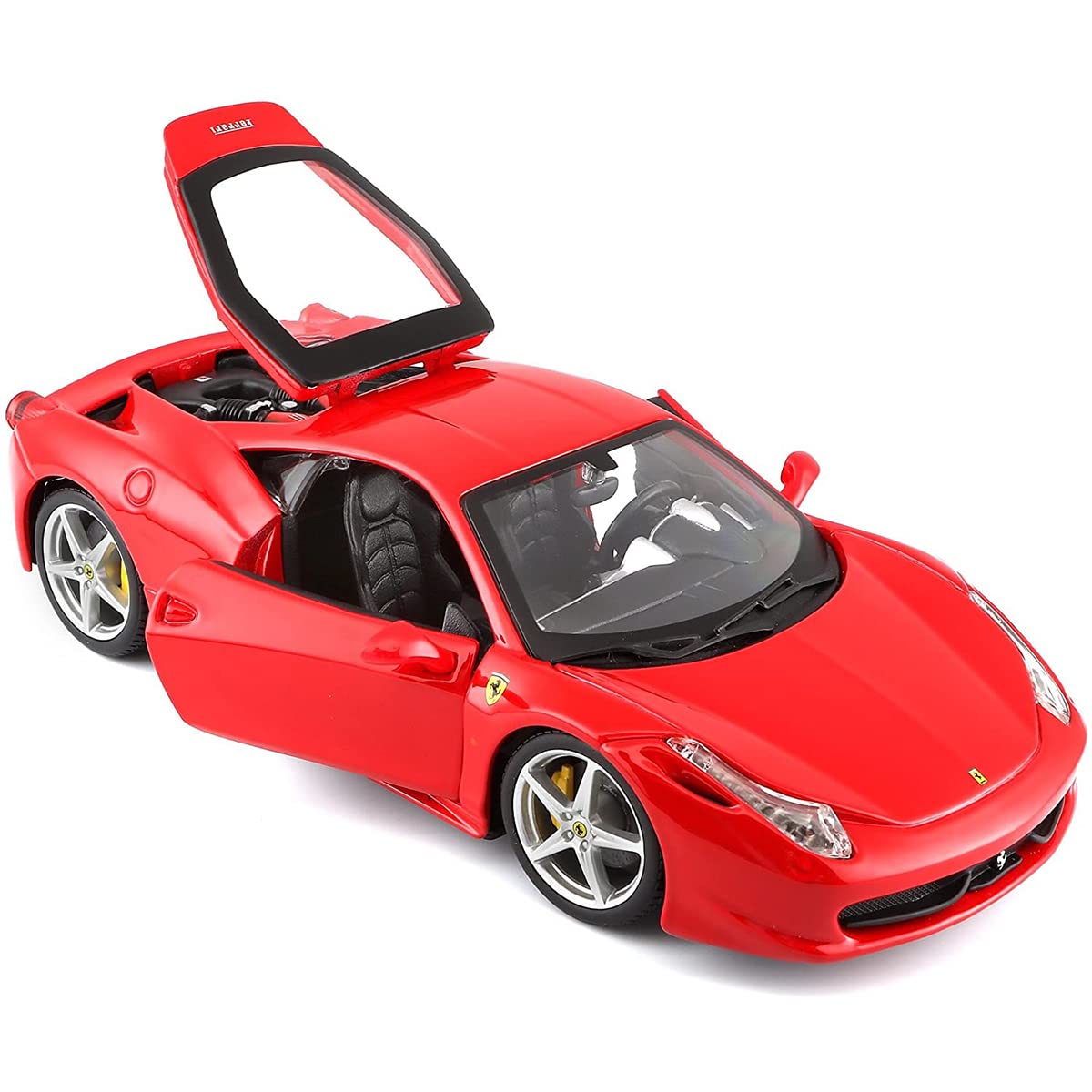 Bburago - 26003r - Véhicule Miniature - Modèle À L'échelle - Ferrari 458 Italia - 2009 - Echelle 1/2