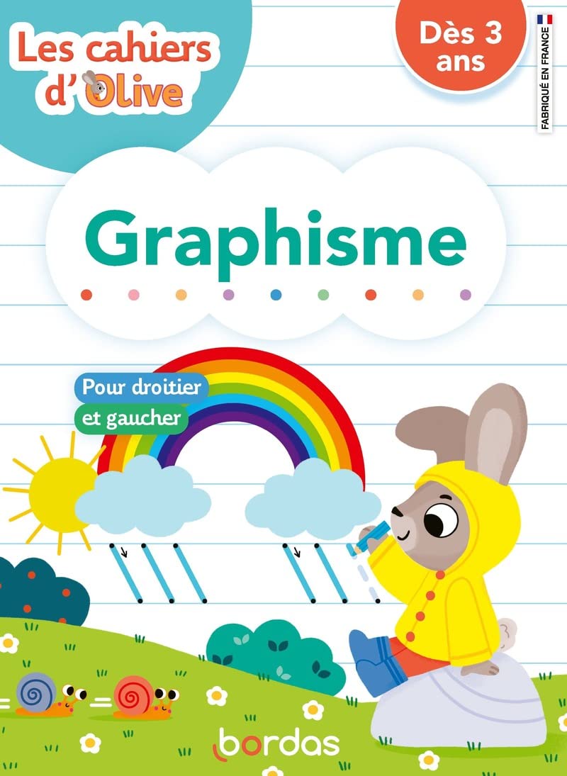 Les Cahiers d'Olive - J'apprends le graphisme avec Olive