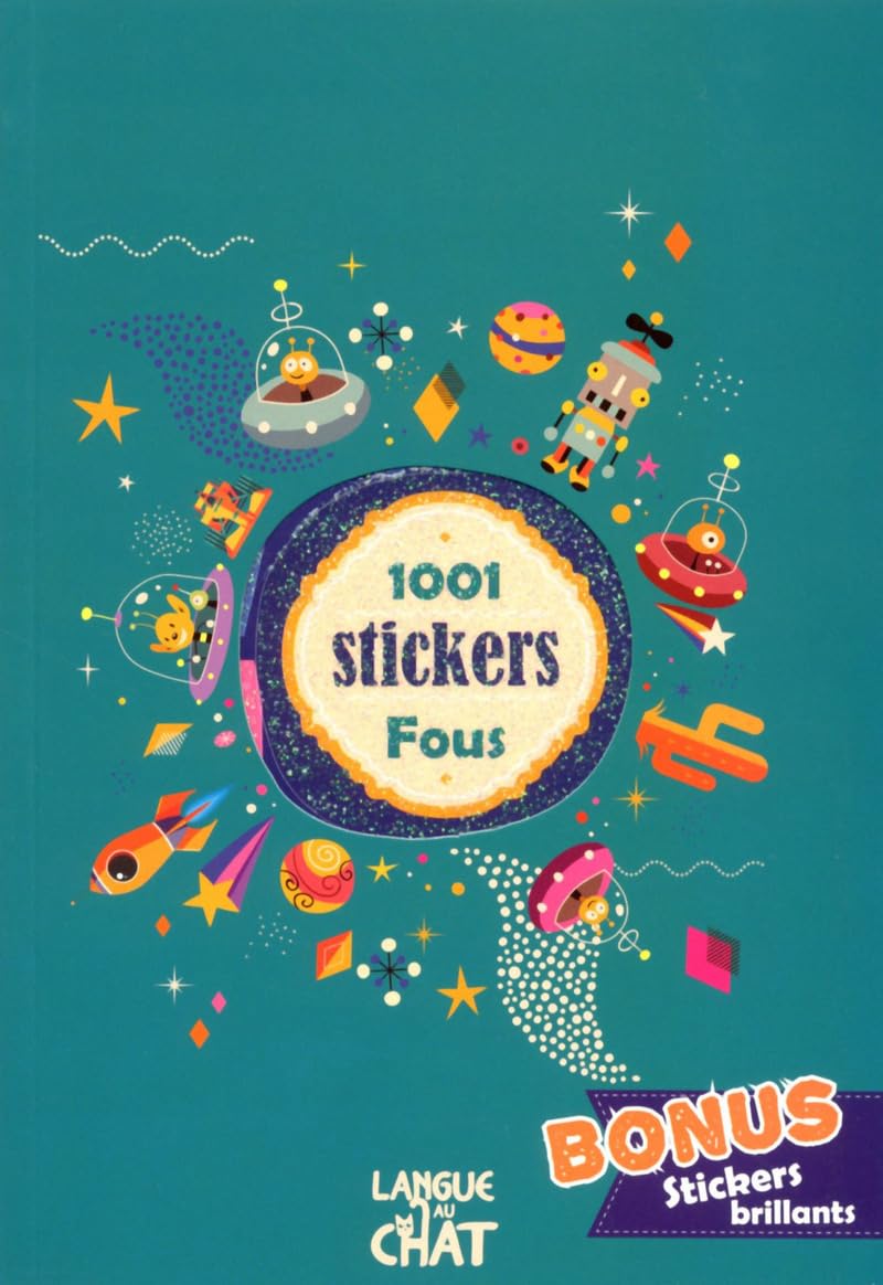 1001 Stickers Fous