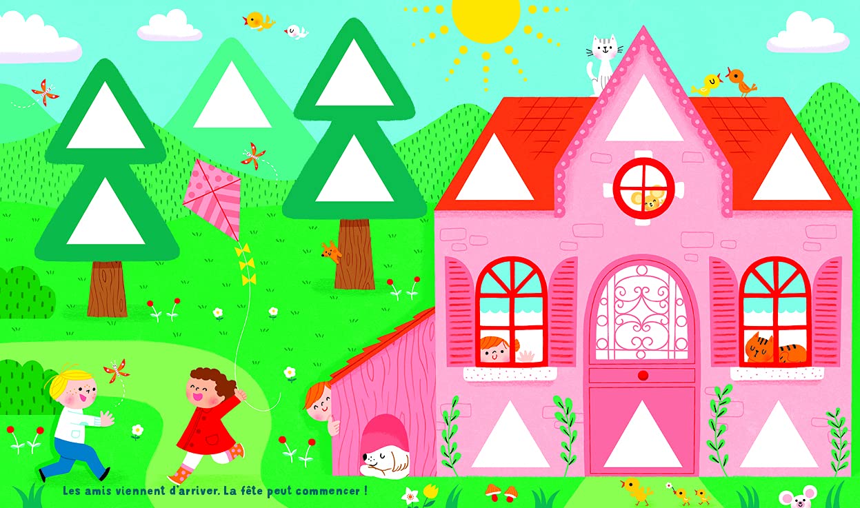 Autocollants Les formes -Les triangles - Dès 3 ans