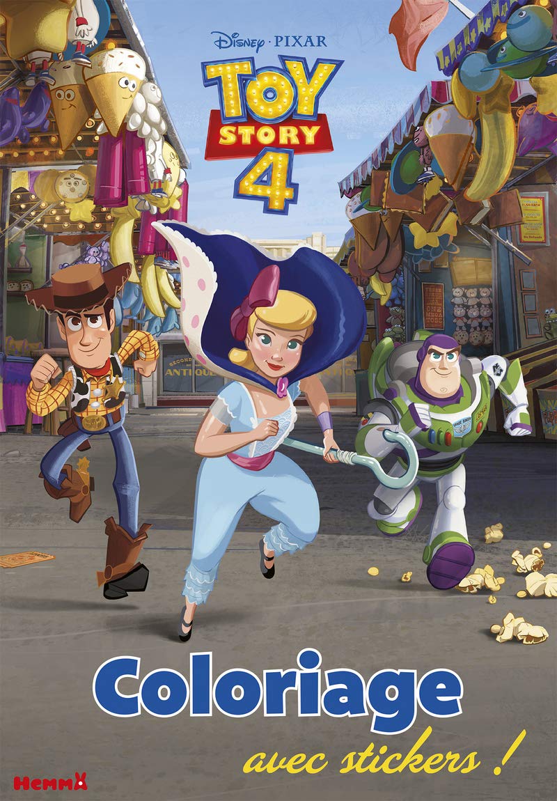 Disney Toy Story 4 - Coloriage avec stickers