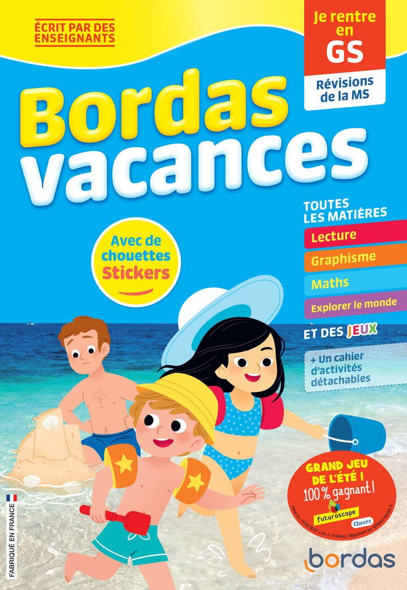 Bordas Vacances - Je rentre en Grande section - Cahier de vacances