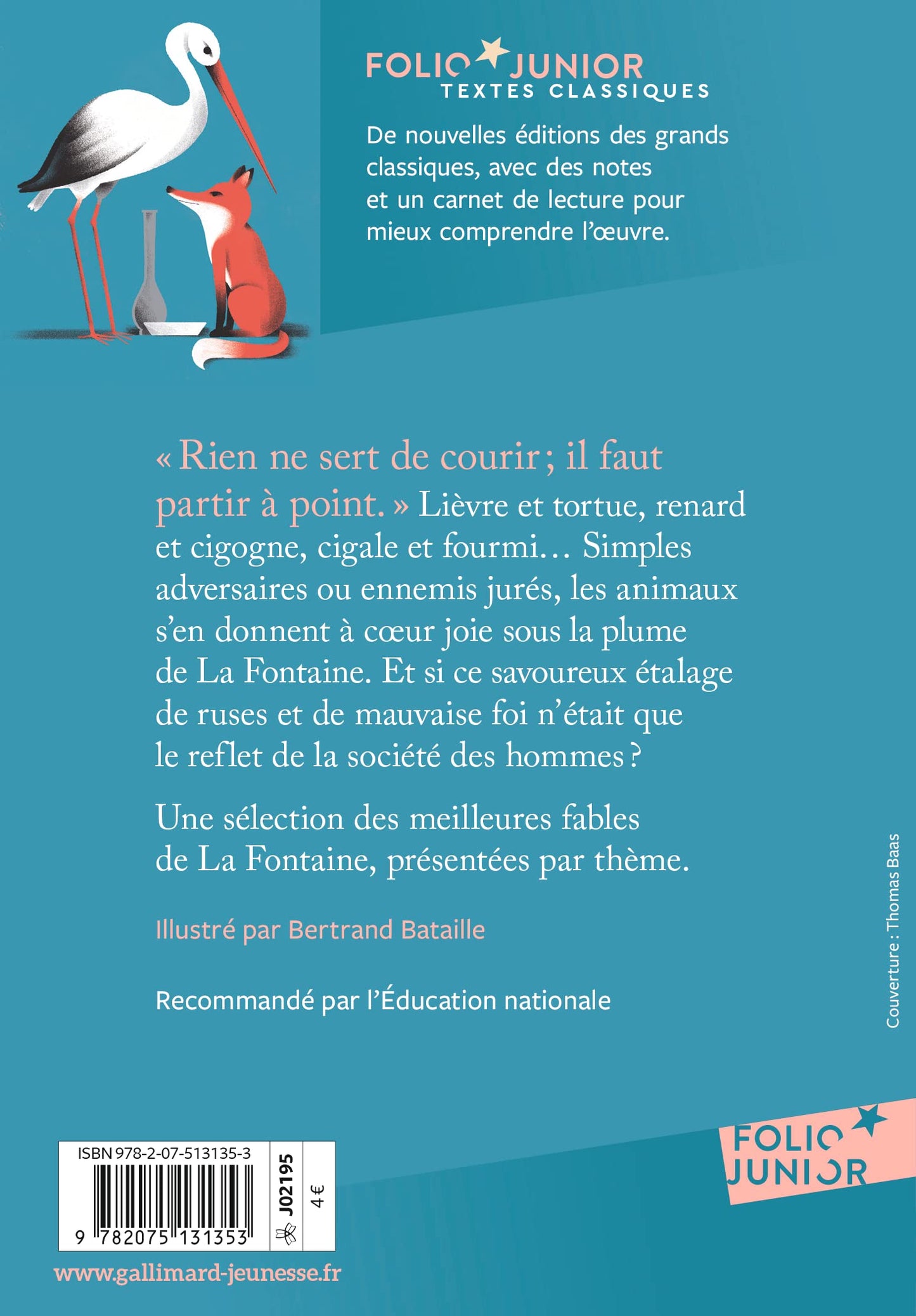FABLES CHOISIES