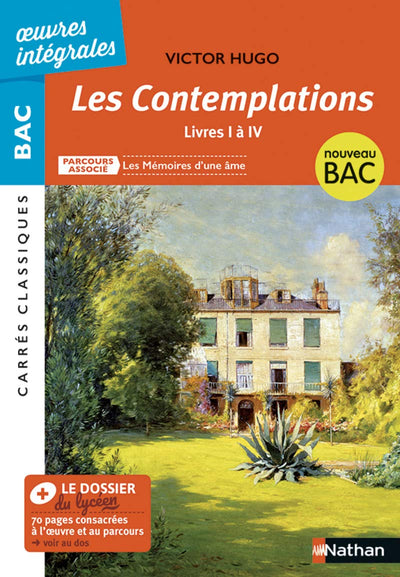 Les Contemplations, livres I à IV de Victor Hugo - Carrés Classiques Oeuvres Intégrales