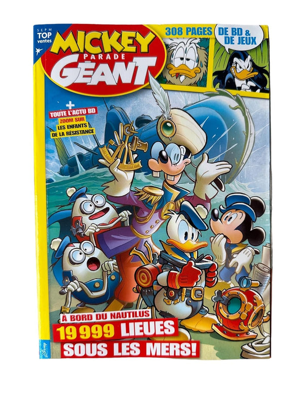 Mickey Parade Géant Numéro 382 : À bord du nautilus, 19 999 lieues sous les mers !