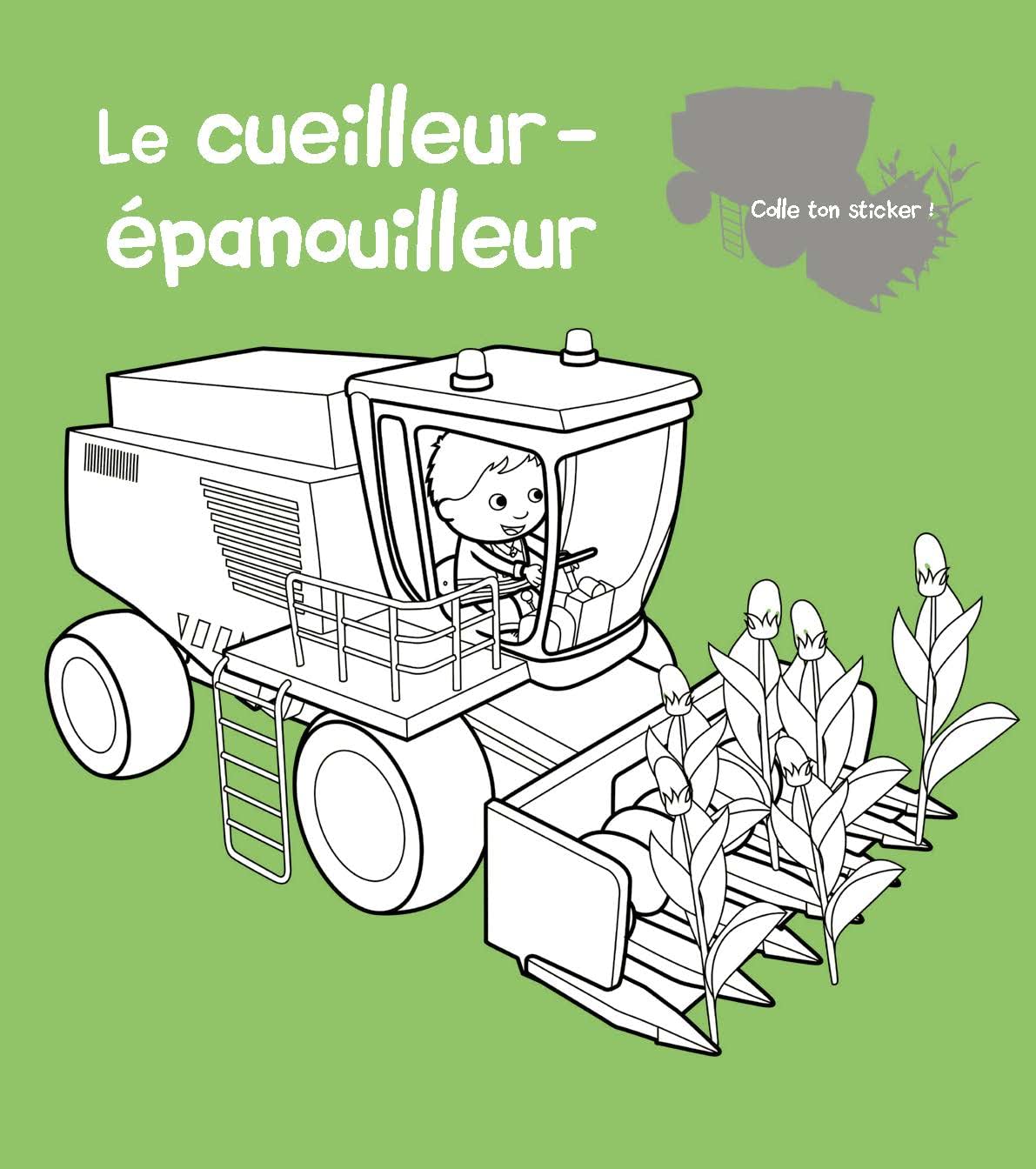 Mon coloriage p'tit garçon - La ferme