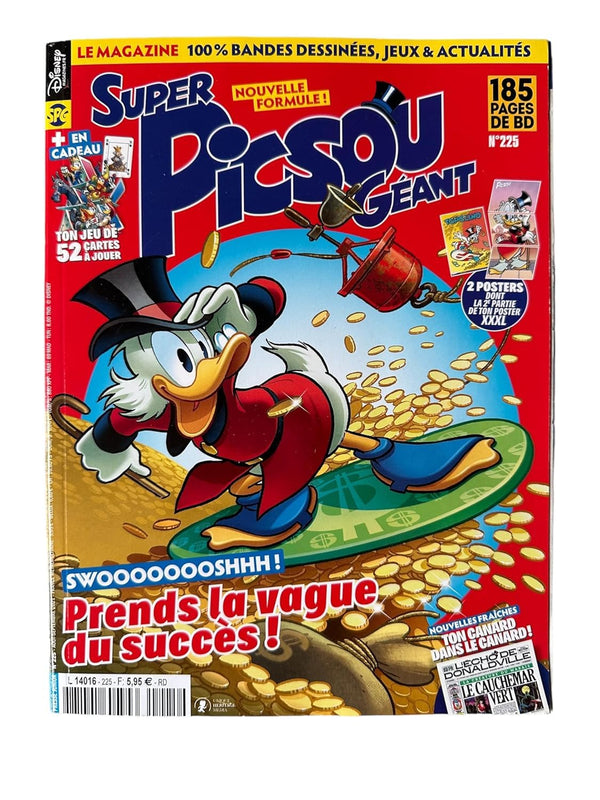 Super Picsou Géant Numéro 225 : Swoooooooshhh! Prends la vague du succès !