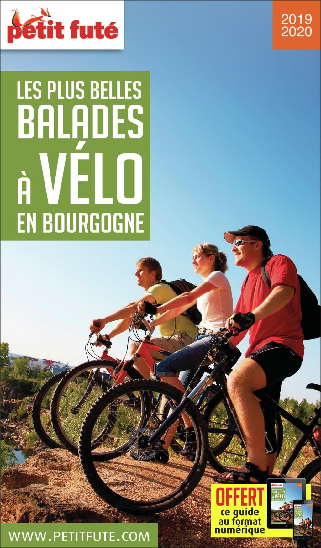 Guide Les plus belles Balades à Vélo Bourgogne 2019-2020 Petit Futé