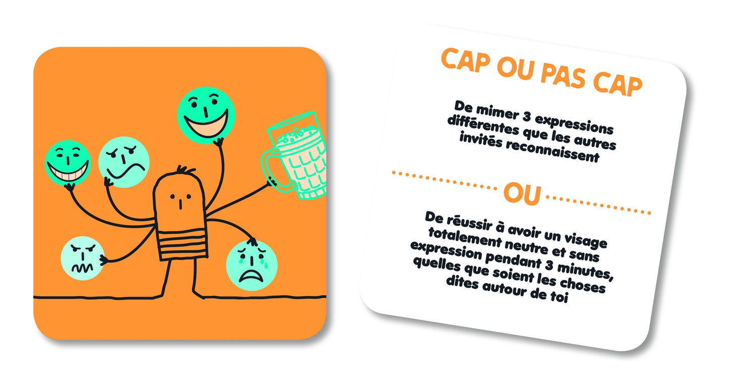 Coffret sous-bocks Cap ou pas cap ?