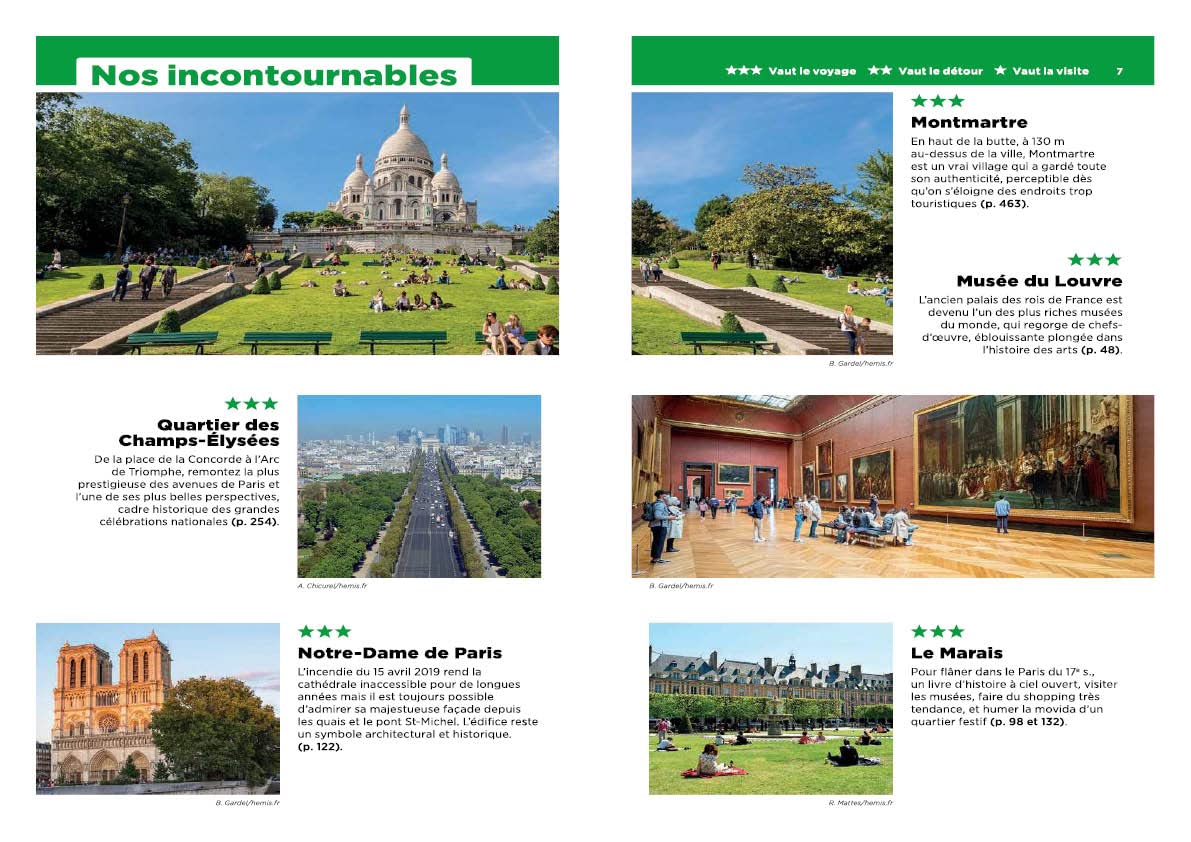 Guide Vert Paris: 75 idées de promenade