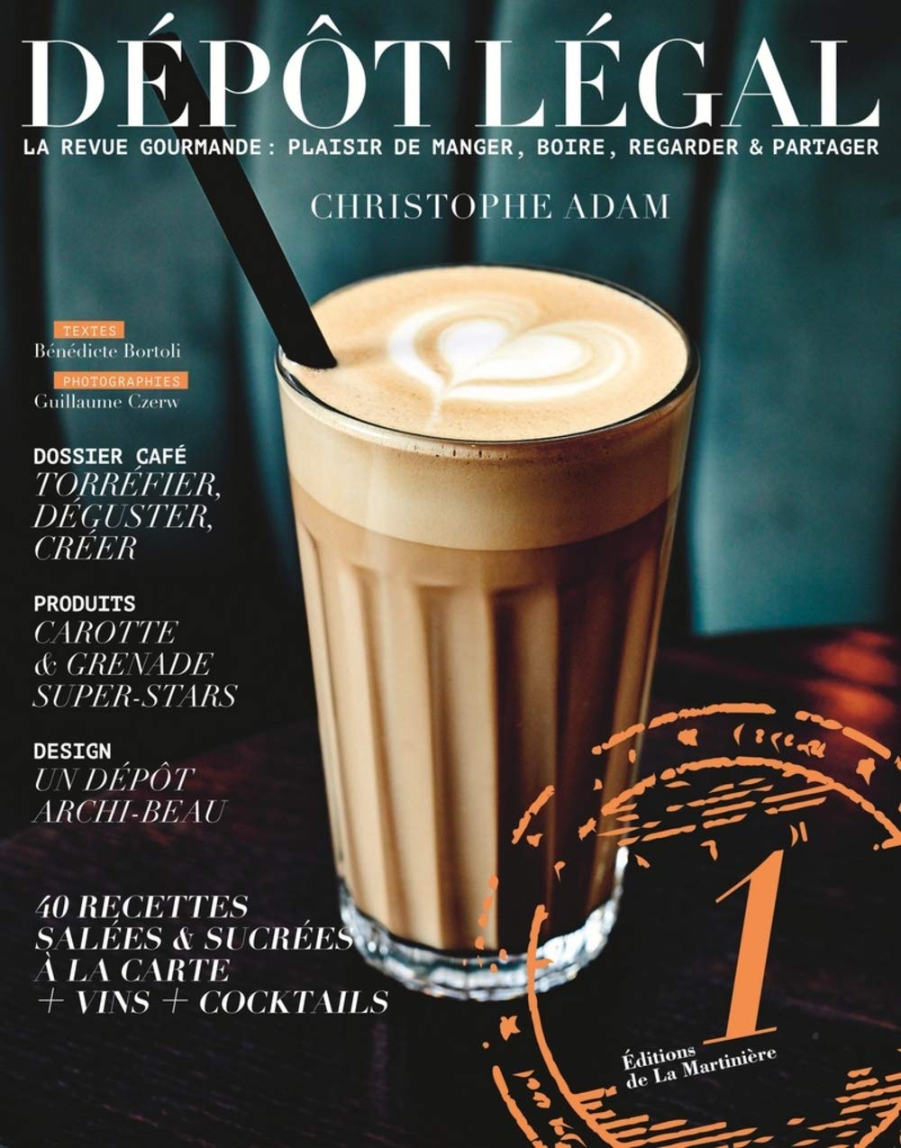 Dépôt légal, n°1: La Revue gourmande