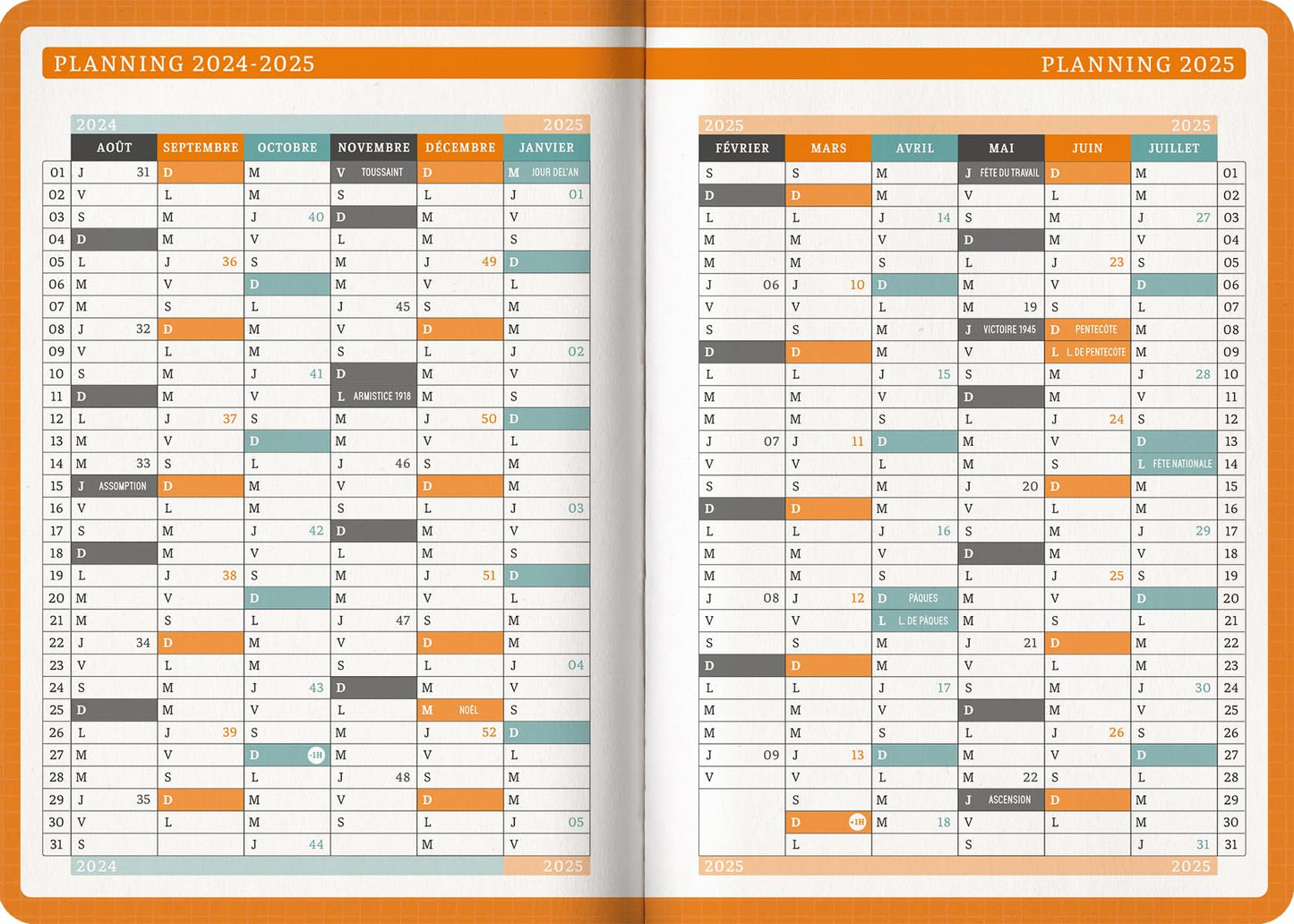 AGENDA FLAMAND 12 x 17 cm BOUCHUT