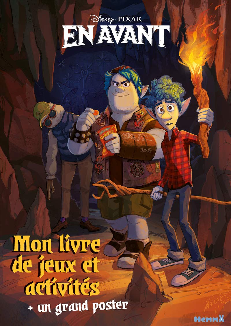 Disney En avant - Mon livre de jeux et activités + un grand poster
