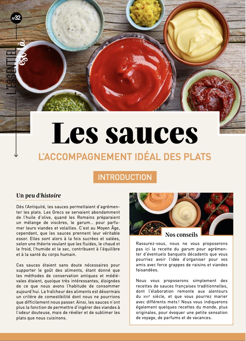 Les sauces: Pour des plats savoureux